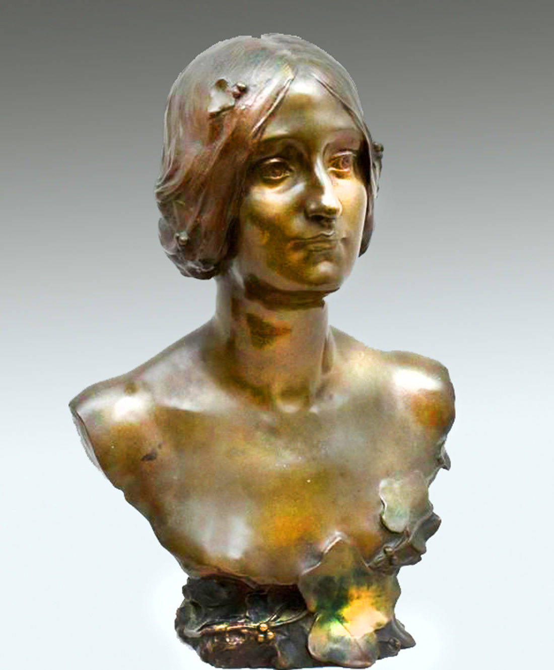 Maurice Bouval Bronze Bust